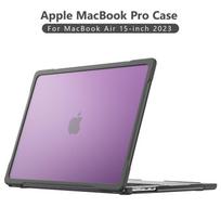 Transparent Matte Hard Shell Case MacBook Air 15 Inch M2 M3 M4 M5 13.6 13 Pro 14 16 - Shockproof Dust Air 13.6 M2 A2681, M3 A3113, M4 A3240, M5 A3449