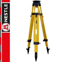 Nestle Heavy Duty Double Lock Wooden Tripod, Round Head, Self-Locking 7.0Kg