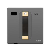 Window Cleaning Robot ABIR WD8, Dual Water Spray,Laser Sensor,High Vacuum Suction,Smart Home Glass Wall Wet Dry Cleaning Robot tamsiai pilka spalva