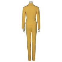 Kill Bill The Bride Beatrix Kiddo Cosplay Costume Kung Fu Jumpsuit for Women Halloween Carnival Mardi Gras Costumes XXXL yellow