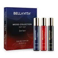Bella Vita Mood Collection Gift Set 3x15ML Eau de Parfum for Women 3x15ML blue