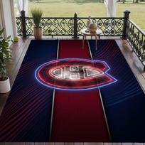 Soft Floor Carpet Montreal Canadiens Pattern Area Rug Decorative Mat For Home Room Decoration 80cmx120cm