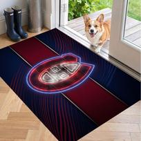 Soft Floor Carpet Montreal Canadiens Pattern Area Rug Decorative Mat For Home Room Decoration 40cmx60cm