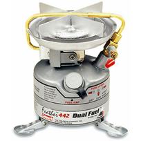 Coleman benzino viryklė 442-700E, 2500W, 0,35l, 1 degiklis, 3 sulankstomos kojos, vėjo aizsargas, 7h degimo laikas