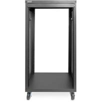 Digitus Universali 19 colių serverių spinta DN-48002, 21U, 136 kg, plienas, ratukai, ventiliacija, juoda
