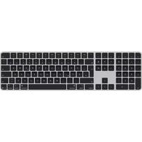 Magic Keyboard with Touch ID and numeric keypad (silver/black, DE layout, for Mac models with Apple chip)