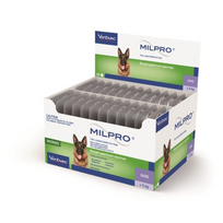 MILPRO 12.5 mg/125 mg dengtos tabletės šunims 5-25 kg -1 tabletė