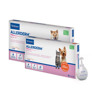 Allerderm Spot On Užlašinamas tirpalas kačių ir šunų odos  barjerinių funkcijų atstatymui (virš 10 kg) 6 pipetės