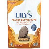 Lily's Sweets, Pieno šokolado stiliaus, žemės riešutų sviesto formos indeliai, 90 g