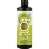 Nutiva, Organinis kanapių sėklų aliejus, nerafinuotas ir šalto spaudimo, 710 ml