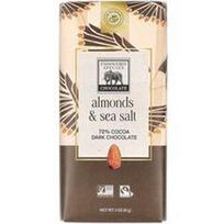 Endangered Species Chocolate, Migdolai, jūros druska ir juodasis šokoladas, 72 % kakavos, 85 g