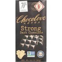 Chocolove, Stiprus juodasis šokoladas, 70 % kakavos, 90 g
