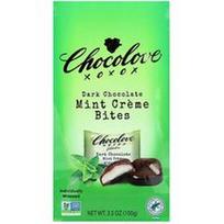 Chocolove, Juodojo šokolado kąsneliai, mėtų kremas, 55 % kakavos, 100 g