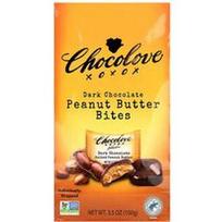 Chocolove, Įdarytas juodasis šokoladas, sūdytas žemės riešutų sviestas, 55 % kakavos, 100 g