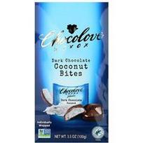 Chocolove, Juodojo šokolado kąsneliai, kokosų, 55 % kakavos, 100 g