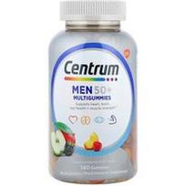 Centrum, Vyrams nuo 50 metų skirti daugiafunkciai guminukai, įvairūs natūralūs vaisiai, 140 guminukų