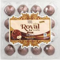 ChocZero, Karališkieji triufeliai, tamsūs, lazdyno riešutų skonio, 8,5 uncijos (240 g)