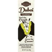 Original Natural Sweets, Dubajaus juodojo šokolado plytelė, 91 g