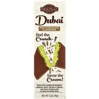 Original Natural Sweets, Dubajaus pieninio šokolado batonėlis, 91 g