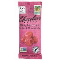 Chocolove, Avietės juodajame šokolade, 55 % kakavos, 34 g