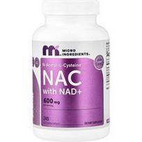 Micro Ingredients, NAC su NAD+, 240 kapsulių