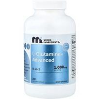 Micro Ingredients, L Glutamine+ Advanced, 240 vegetariškų kapsulių