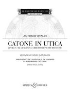 Catone in Utica: Opera in tre atti. Soli, Chor und Orchester. Klavierauszug.