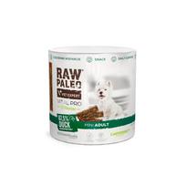 Raw Paleo Vital Pro Dental Mini funkciniai skanėstai mažų veislių šunims su antiena, 100 g
