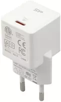 Silicon Power QM12 20W USB-C PD greitasis įkroviklis, baltas (SP20WASYQM121PCW)