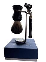 Set Crabtree & Evelyn: Crabtree & Evelyn, Shaving Razor, 5 Blades + Crabtree & Evelyn, Face Shaving Brush