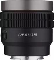 Objektyvas Samyang V-AF 35mm T1.9 FE, skirtas Sony (F1414006101)