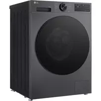 LG F4WX709YB 9 kg priekinio pakrovimo skalbimo mašina su AI DD™, Steam™, Wi-Fi, grafito spalvos
