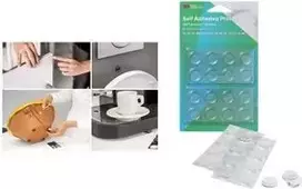 3M Bumpon SJ5300 BL permatomas lipnus apsauginis gumdelis (100 vnt.: 50x SJ5302 7,9mm, 30x SJ5312 12,7mm, 20x SJ5344 19,1mm)