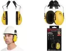 3M PELTOR Optime I H510P3E ant šalmo tvirtinami ausų apsaugai, geltoni