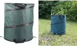 EDA Gartensack POP UP 117L tamsiai žalias sodo atliekų maišas 010531 V.CA