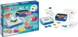 Maped Creativ Pixel Factory vandens karoliukų meno rinkinys - 1100 karoliukų, 50 specialių karoliukų, 25 dizainai 907700