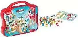 Maped Creativ savaiminio spausdinimo abėcėlės antspaudų rinkinys, 26 raidės, plastikinis dėklas 907089