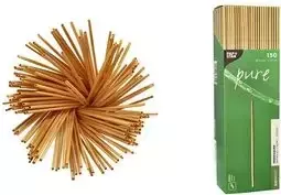 PAPSTAR pure Natural šiaudeliai gėrimams, 230 mm, 4 mm skersmuo, 250 vnt. (88244)
