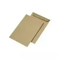 MAILmedia 301017 siuntimo vokas E4, be langelio, su drėgnuoju klijavimu, rudas, 130 g/m²