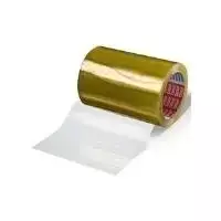tesa 4204 mažo triukšmo PP pakavimo juosta, 200 mm x 66 m, permatoma, 9 ritinėliai (04204-00252-06)
