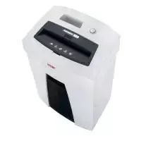 HSM SECURIO C16 dokumentų smulkintuvas su išankstiniu smulkintuvu, P-2 saugumo lygis, 6 mm juostelės, 15-17 lapų, 25 L talpa, juodas 1901111