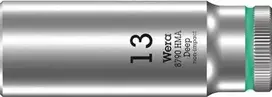 Wera 05004510001 Zyklop 1/4 inch pavaros 13 mm šešiakampė galvutė su Take it easy įrankių paieška