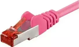 Wentronic CAT6 S/FTP tinklo kabelis, purpurinis, 1m 93434