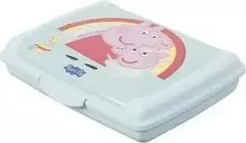 keeeper carla mini Peppa Pig pietų dėžutė, 0,5 L, akvamarino spalvos Deco-Click-Box Mini, PP, su fiksatoriumi, 1 vnt. 1070462433600