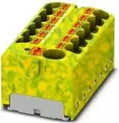 Phoenix Contact PTFIX 10/12X4-GNYE paskirstymo blokas, Push-in, 10 mm², žalias/geltonas 1153438