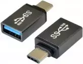 EXSYS EX-47990 adapteris, USB-C kištukas – USB-A lizdas, USB 3.2 Gen 1/2