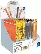 Faber-Castell Eberhard Faber Animal Erase It! gelinis rašiklis, 0,7 mm, mėlynas, trinamas, papildomas, 36 vnt. 560174