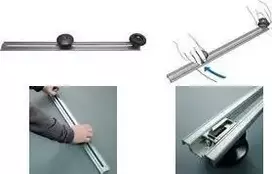 NT Cutter CL-100P apskritimų pjaustytuvas, 10-100 mm skersmuo, metalinis korpusas, aliuminio liejimo rankena, komplekte BC-400P peiliukas h1310636