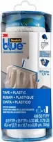3M PTD2093EL-107 ScotchBlue™ iš anksto suklijuota apsauginė plėvelė, mėlyna, 17 m x 2,7 m, 1 ritinys