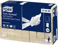 TORK 130299 H2 Advanced Interfold rankšluosčiai, 2 sluoksnių, balti, 3780 lapų